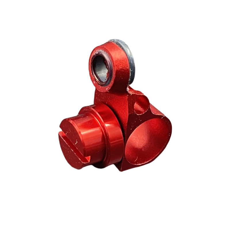 Fly Reel - 낚싯줄 가이드가 장착된 블랙 색상의 낚싯줄